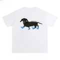 Dachshund Graphic Print T-Shirt